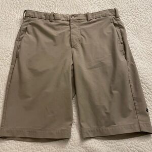 MENS Lululemon commission shorts As Is Tan size 36